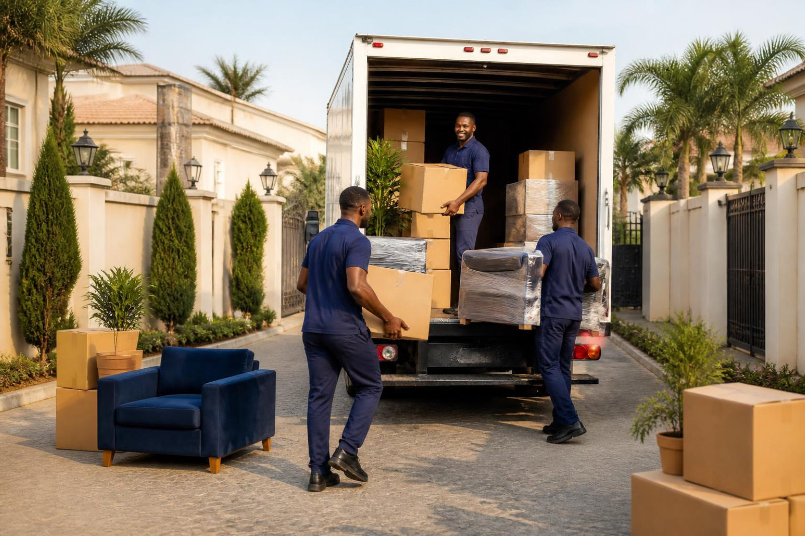 Moving company using MoveQuicka